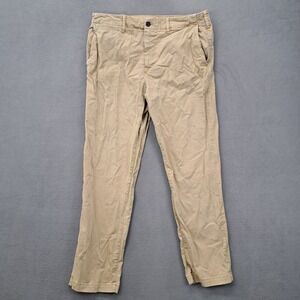 American Eagle Mens Next Level Flex Original Straight Chino Pants Beige 34x30